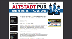 Desktop Screenshot of altstadtpur.ortenberg.net