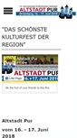 Mobile Screenshot of altstadtpur.ortenberg.net